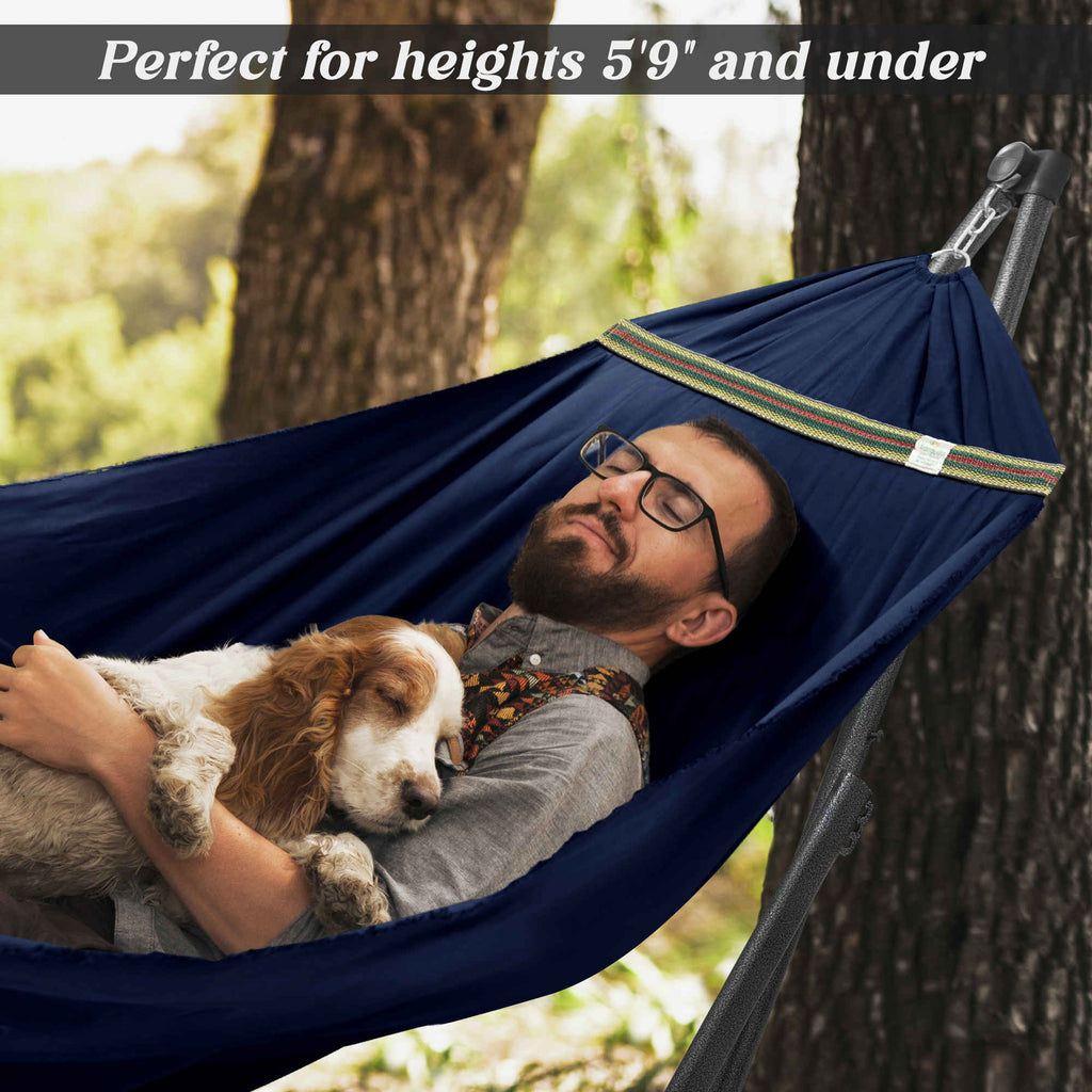 Uniki Canvas Hammock with Stand