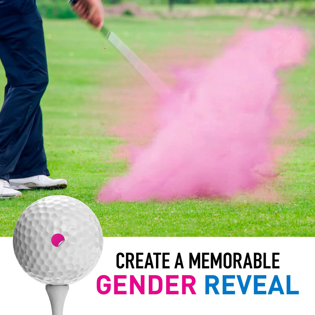 Gender Reveal Golf Balls