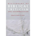 Dictionary of Biblical Criticism and Interpretation - Paperback