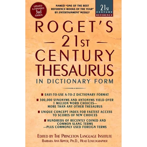 Roget's 21st Century Thesaurus: In Dictionary Form - Paperback
