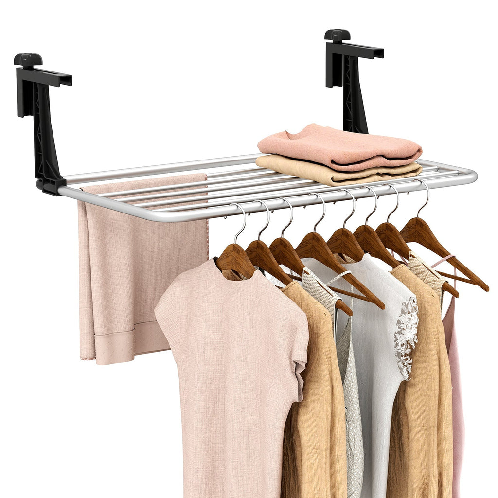 Portable Aluminum Clothes and Towel Drying Rack