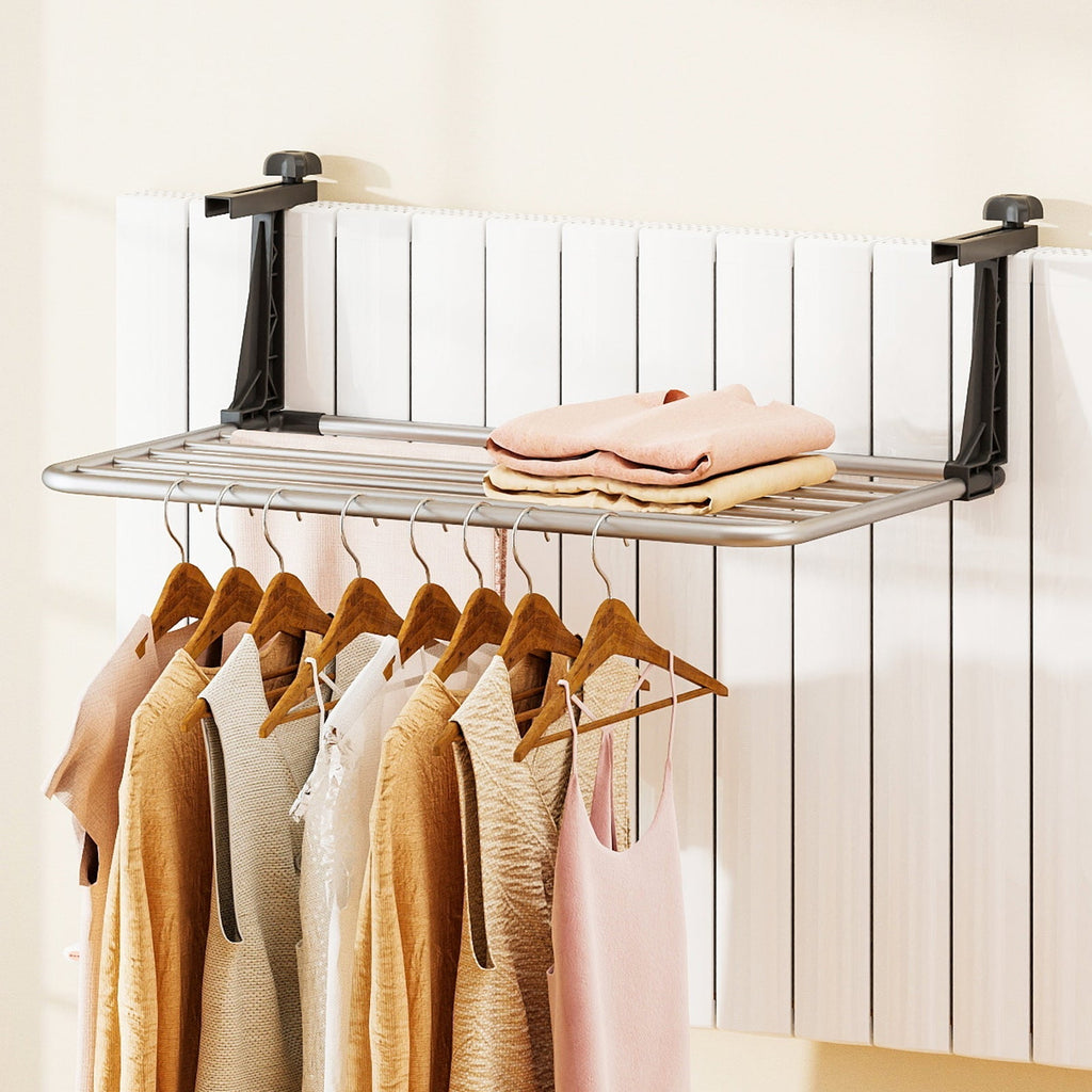 Portable Aluminum Clothes and Towel Drying Rack
