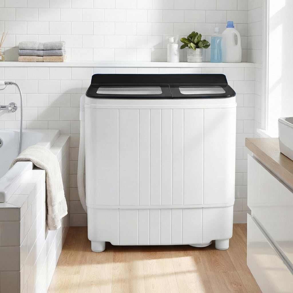Portable Washing Machine 18 lbs Mini Laundry Machine with 11 LBS Washer