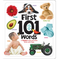 First 101 Words: A Hidden Pictures Lift-The-Flap Board Book, Learn Animals, Food, Shapes, Colors and Numbers, Interactive First Words Book for Babies - Board Book