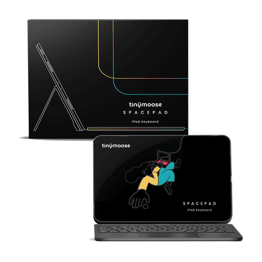 SpacePad iPad Keyboard - Black - (iPad 11 (A16) / iPad 10th Gen)