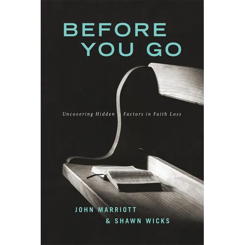 Before You Go: Uncovering Hidden Factors in Faith Loss - Paperback