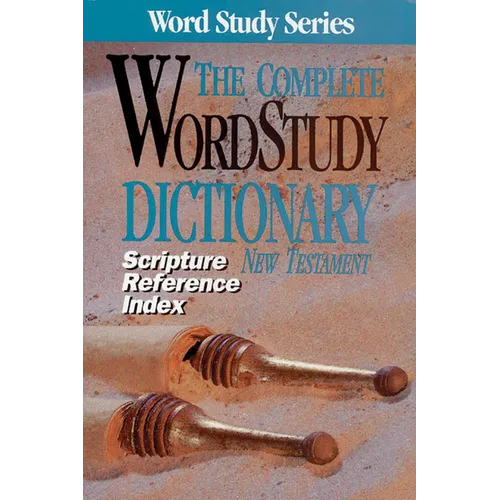 Scripture Refernce Index for the Complete Word Study Dictionary: NT - Paperback