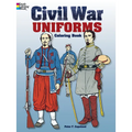 Civil War Uniforms Coloring Book - Paperback