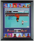 Mike Tyson Signed Custom Framed Mike Tyson Punch Out Display