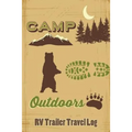 Camp Outdoors RV Trailer Travel Log - Paperback