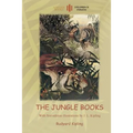 The Jungle Books: With Over 55 Original Illustrations (Aziloth Books) - Paperback