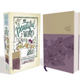 NIV, Beautiful Word Coloring Bible, Large Print, Imitation Leather, Purple/Tan - Imitation Leather