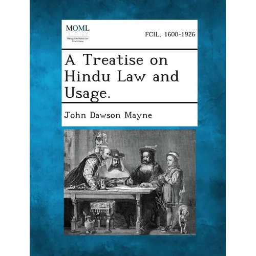 A Treatise on Hindu Law and Usage. - Paperback