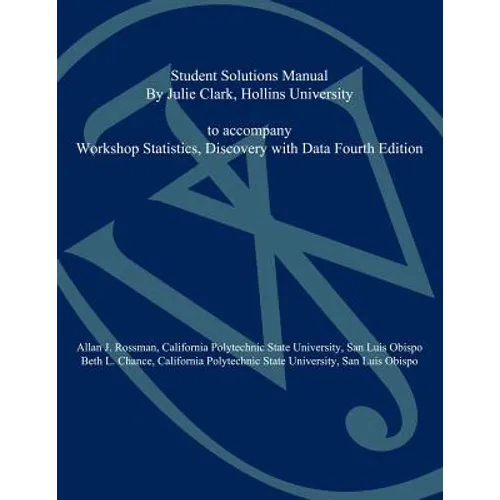 Ssm Workshop STATS Discovery W - Paperback