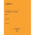 E. Grieg. Sonata in E minor, op. 7 - Paperback