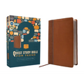 Niv, Quest Study Bible for Teens, Leathersoft, Brown, Comfort Print: The Question and Answer Bible - Imitation Leather