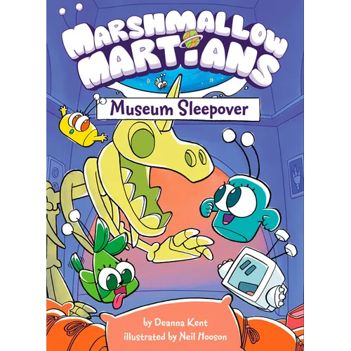 Marshmallow Martians: Museum Sleepover: (A Graphic Novel) - Hardcover