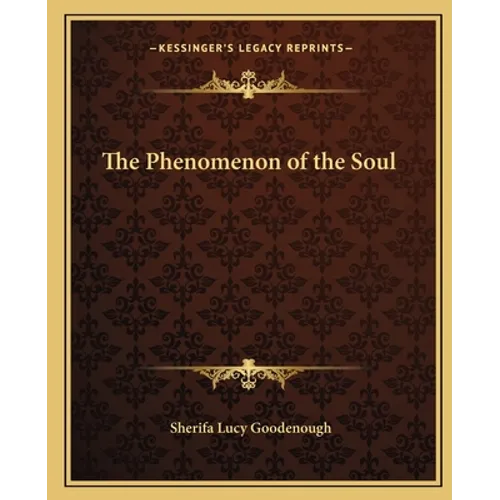 The Phenomenon of the Soul - Paperback