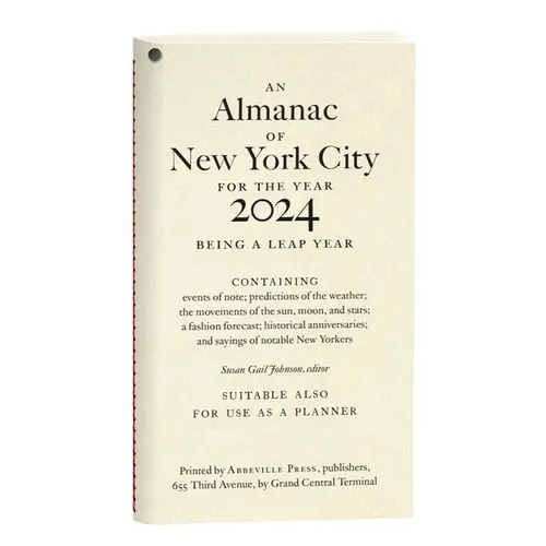 An Almanac of New York City for the Year 2024 - Paperback