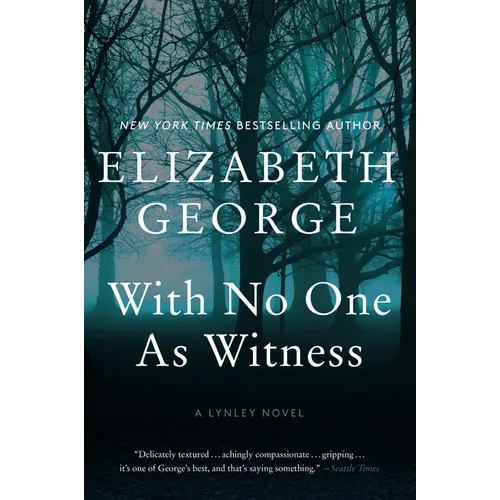 With No One as Witness: A Lynley Novel - Paperback