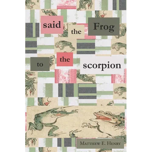 said the Frog to the scorpion - Paperback