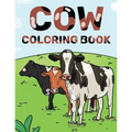 Cow Coloring Book: Cattle & Cow Gift For Cow Lovers - Paperback