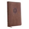 Kjv, Thinline Bible Youth Edition, Leathersoft, Brown, Red Letter Edition, Comfort Print - Imitation Leather