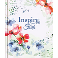 Inspire Faith Bible Large Print Nlt, Filament Enabled (Hardcover, Wildflower Meadow): The Bible for Coloring & Creative Journaling - Hardcover