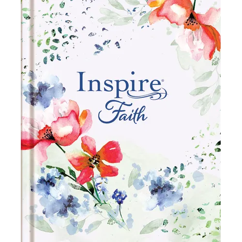 Inspire Faith Bible Large Print Nlt, Filament Enabled (Hardcover, Wildflower Meadow): The Bible for Coloring & Creative Journaling - Hardcover