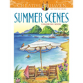 Creative Haven Summer Scenes Coloring Book - Paperback