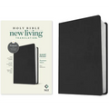 NLT Giant Print Premium Value Bible, Filament Enabled (Leatherlike, Black) - Imitation Leather