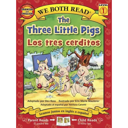 The Three Little Pigs-Los Tres Cerditos - Paperback