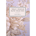 What I Would Have Told You - A Poetry Collection - Paperback