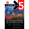 5 Steps to a 5: 500 AP European History Questions to Know by Test Day, Third Edition - Paperback