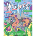 Unicorns Adult Coloring Books Vol 2 - Paperback