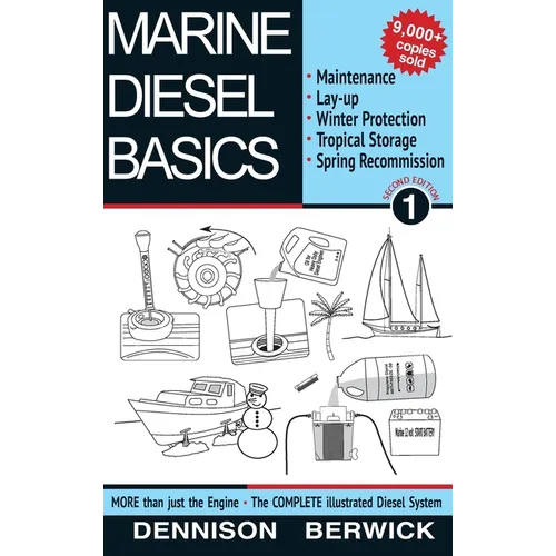Marine Diesel Basics 1: Maintenance, Lay-Up, Winter Protection, Tropical Storage and Spring Recommission - Hardcover