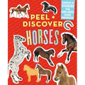 Peel + Discover: Horses - Paperback