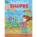Look & Find Shapes to Color - Paperback