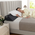 Bed Wedge Pillow with Storage Bag