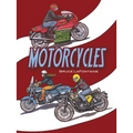 Motorcycles Coloring Book - Paperback