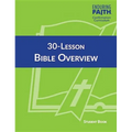 30-Lesson Bible Overview Student Book - Enduring Faith Confirmation Curriculum - Paperback