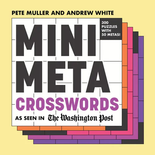 Mini Meta Crosswords: As Seen in the Washington Post - Paperback
