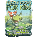 Puzzle Book for Kids: Mazes, Connect the Dots, Spot the Difference and More! - Paperback