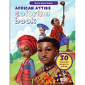 African Attire Coloring Book - Paperback