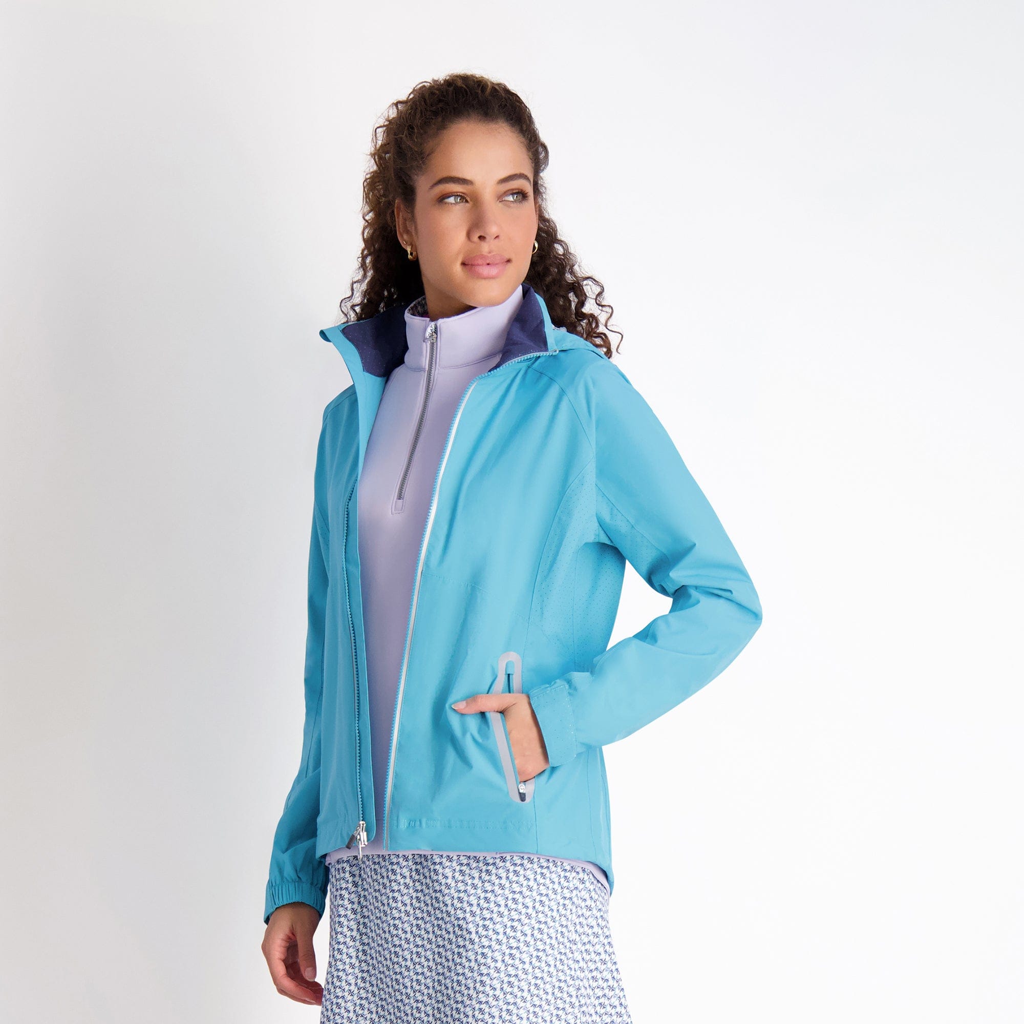 Olivia Waterproof Hooded Jacket