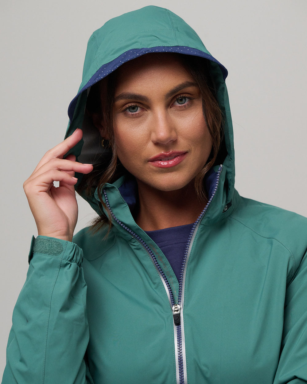 Olivia Waterproof Hooded Jacket