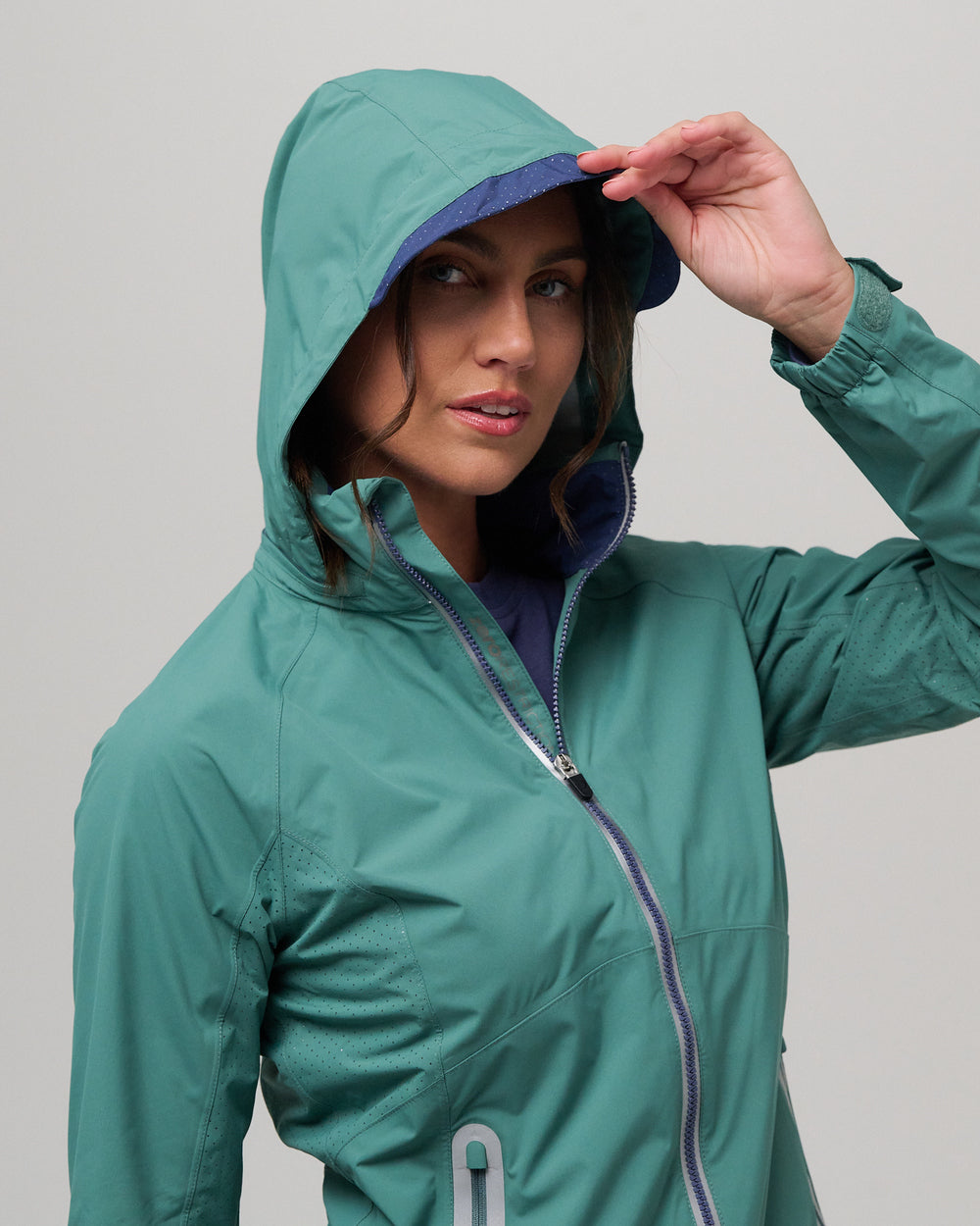 Olivia Waterproof Hooded Jacket