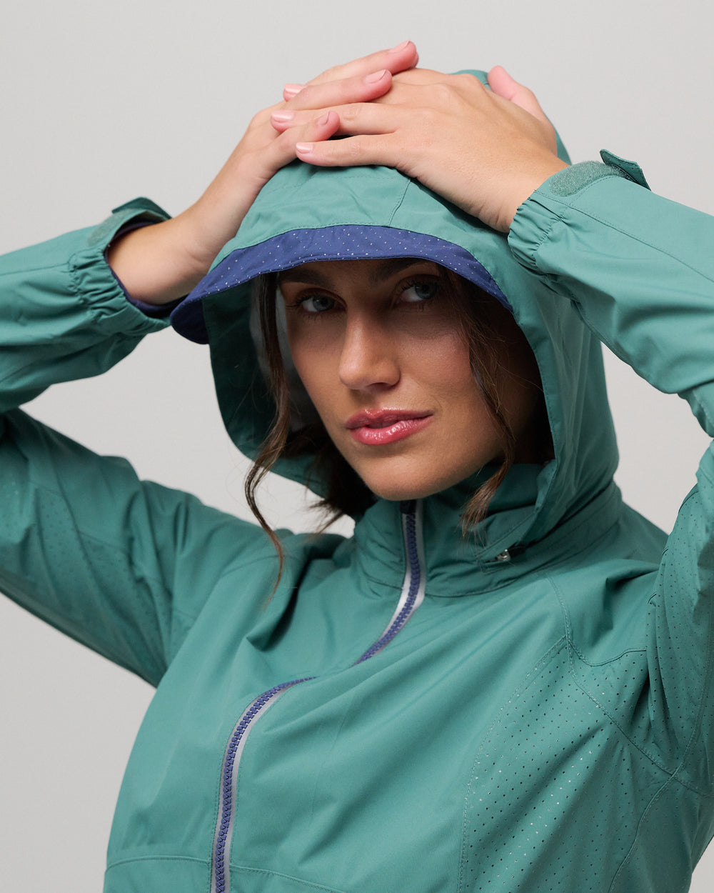 Olivia Waterproof Hooded Jacket