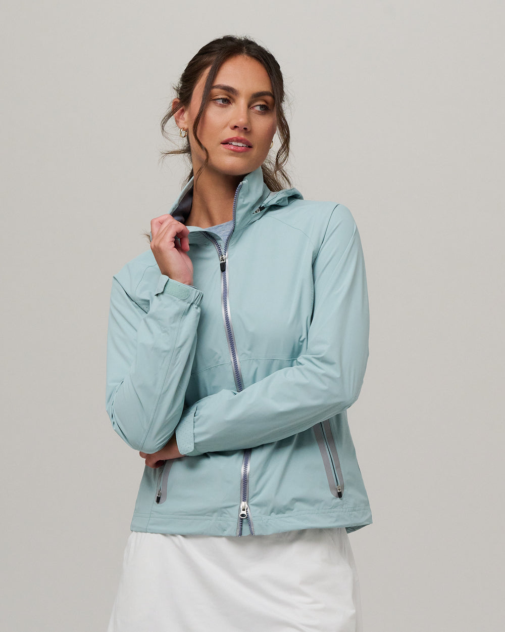 Olivia Waterproof Hooded Jacket