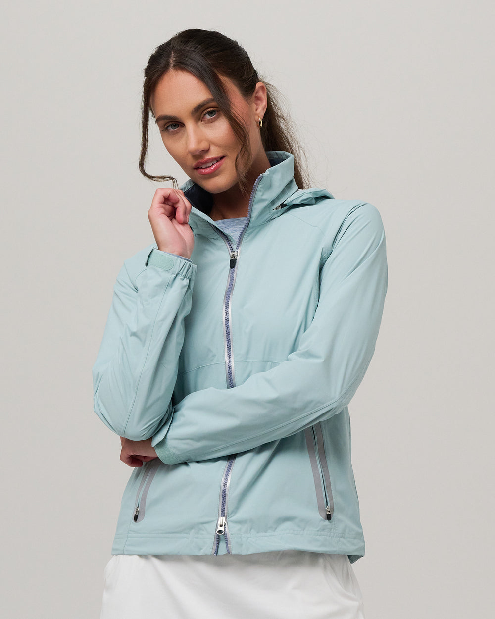 Olivia Waterproof Hooded Jacket